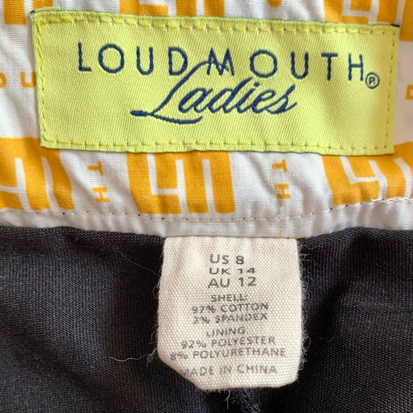 Loudmouth Pink and Blue Plaid Skort - Picture 6 of 6